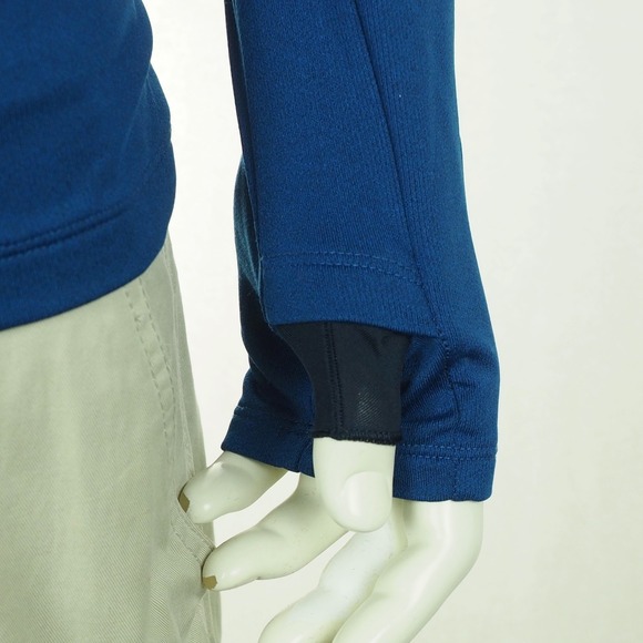 Nike Running Element 3.0 Tee Shirt Mens Small Blue Dri-Fit Crew Training Workout - Picture 3 of 5